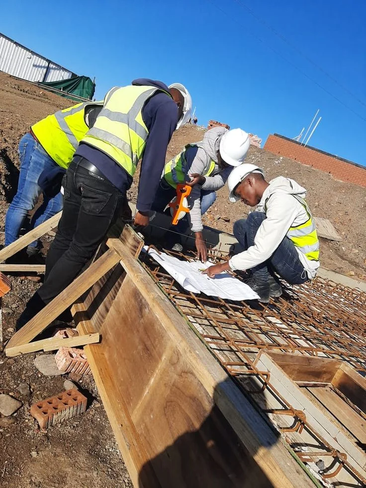 Roofing crew